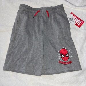 Marvel Spider-Man Athletic Gray Shorts